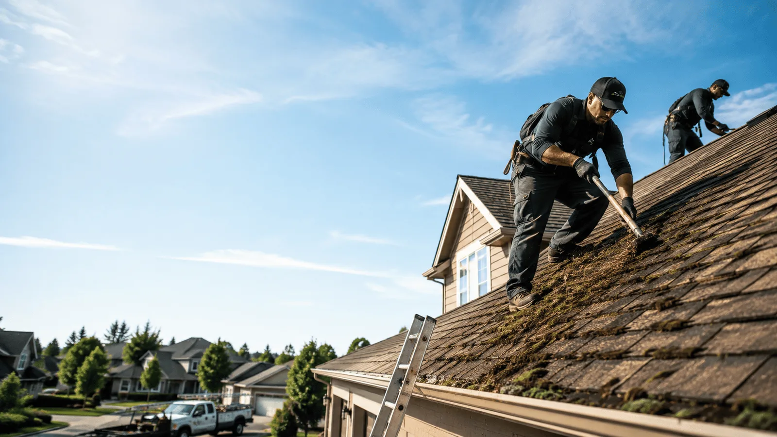 Roof Moss Removal in Wellman, IA near me